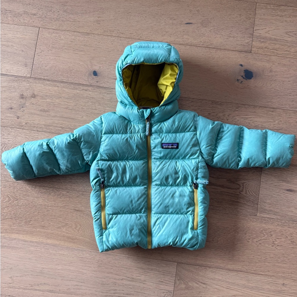 Patagonia Kids' Yellow Puffer Jacket